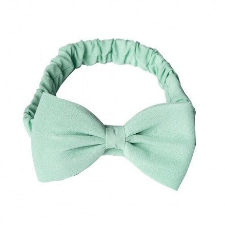 Mint Green Vintage Bow Detail Headband