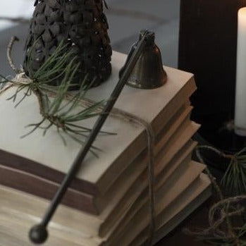 Bronze Candle Snuffer