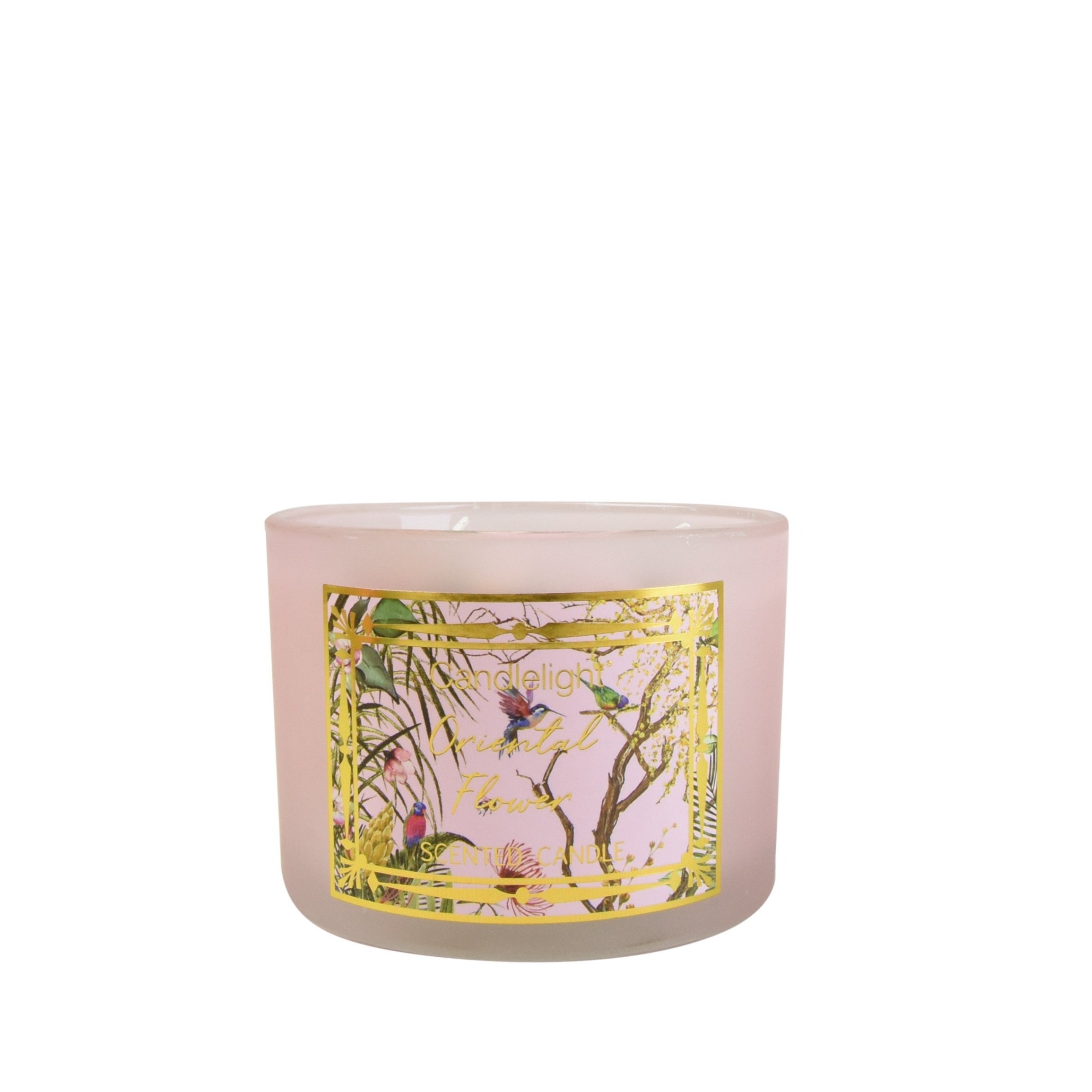 Oriental Flower Scent Two Wick Candle