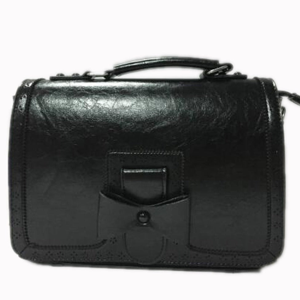 Black Bow Vintage Retro Inspired Handbag