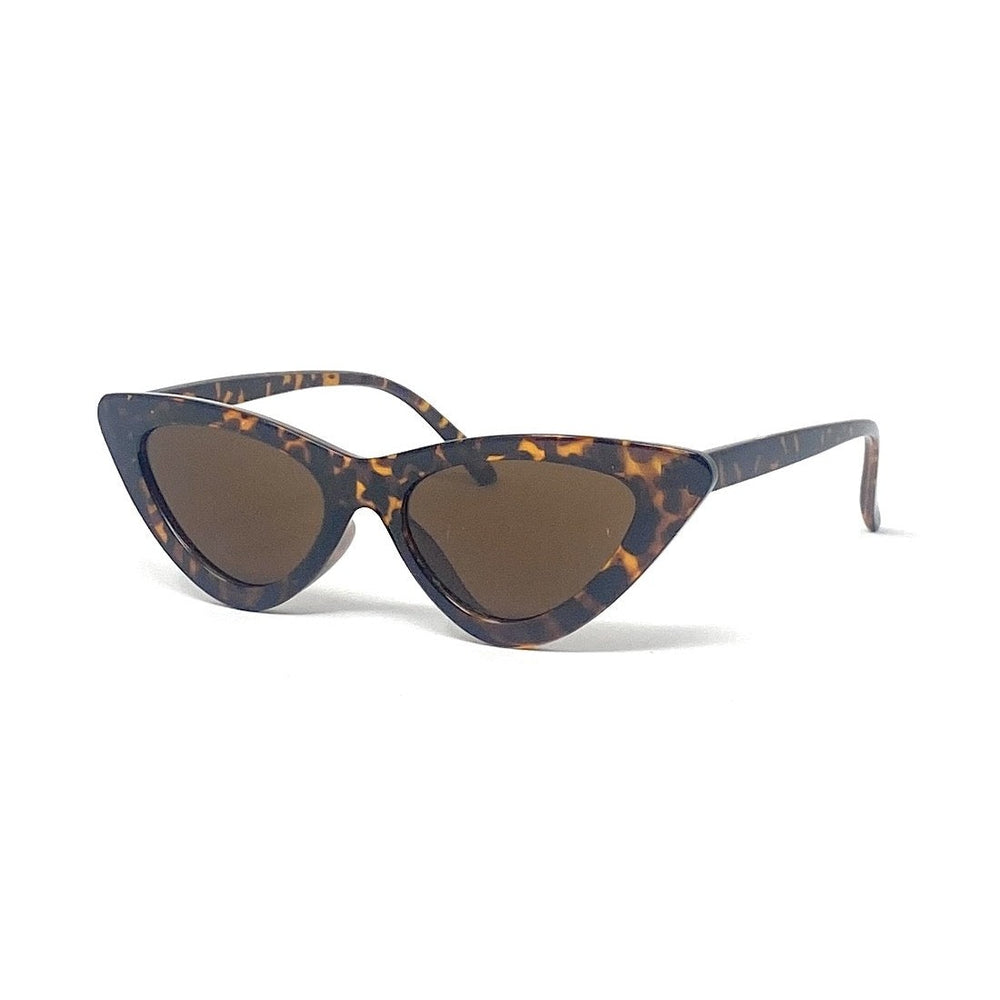 Tortoiseshell Vintage Retro Cat Eye Sunglasses - Pretty Kitty Fashion