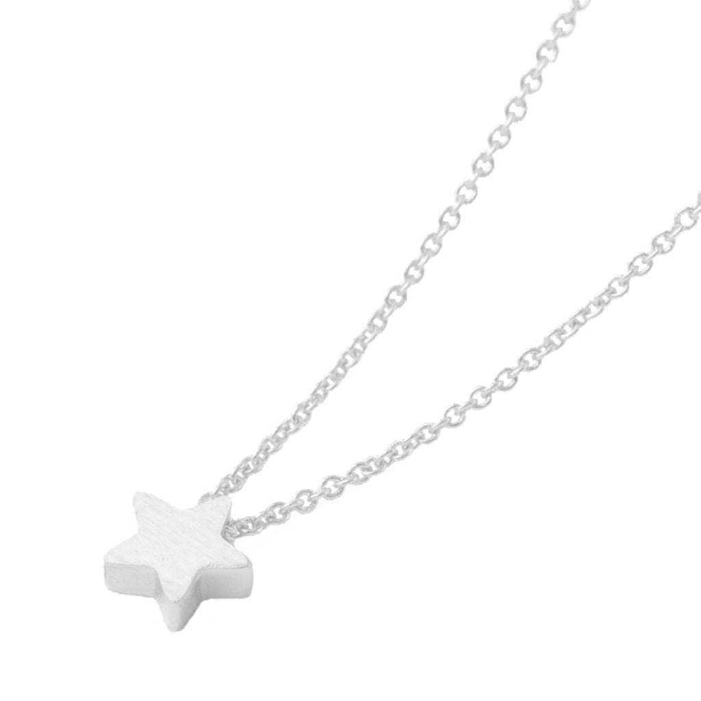 Silver Handmade Star Necklace