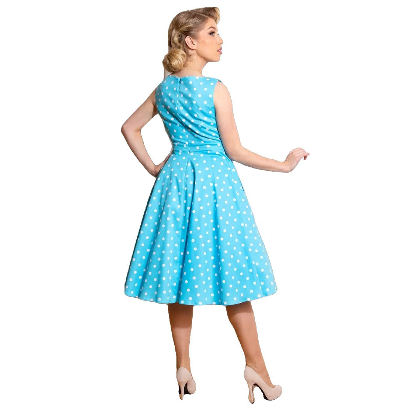 Turquoise shop swing dress