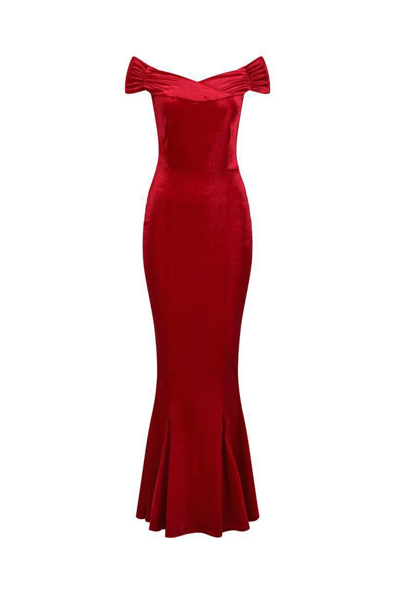 Velour formal dress online