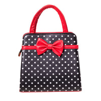 Polka Dot Red Bow Handbag - Pretty Kitty Fashion