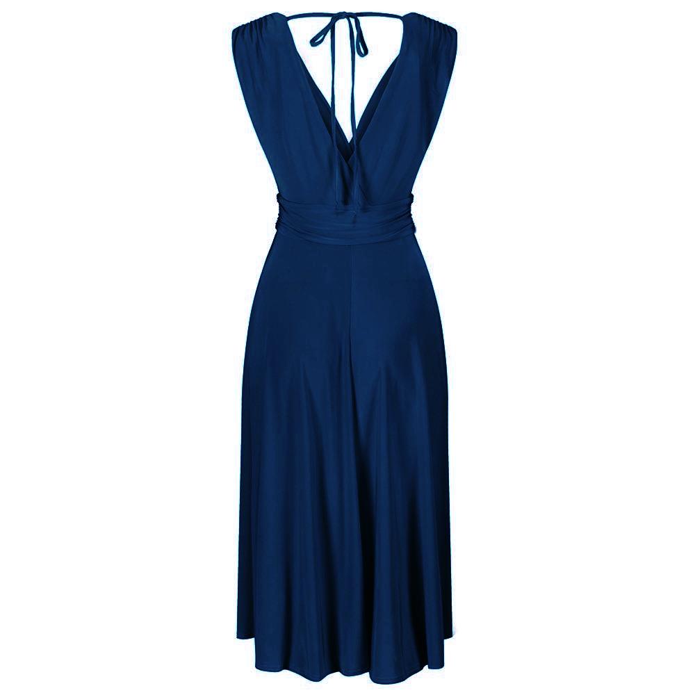 Tricks of the trade navy blue maxi outlet dress