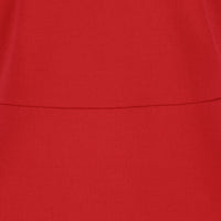 Red 40s Bodycon Hollywood Pencil Dress - Pretty Kitty Fashion