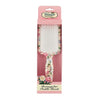 Floral Rectangular Paddle Hair Brush - Pretty Kitty Fashion